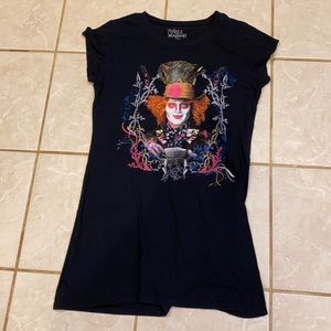Alice in Wonderland long t-shirt size M pre-owned